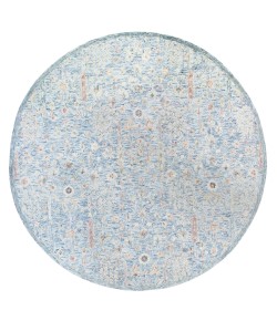 LR Home Vivian VIN-AU Blue Area Rug 8 ft. 6 in. Round