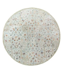 LR Home Vivian VIN-AU Green Area Rug 8 ft. 6 in. Round