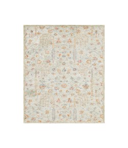 LR Home Vivian VIN-AU Green Area Rug 9 ft. X 12 ft. Rectangle