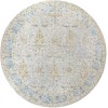 Vivian VIN-AV Blue Area Rug 8 ft. 6 in. Round