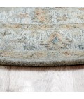 LR Home Vintage Silver/Taupe/Cream 81925 8 ft. 6 in. Round Rug