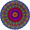 Valerie VIB-AI Multi Area Rug 5 ft. Round