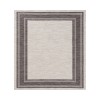 Winona WES-AD Ivory/Gray 7 ft.10 in.x 8 ft.10 in. Rectangle Area Rug