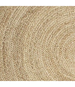 LR Home Natural Jute NATUR12033 Gray Area Rug 8 ft. Round