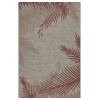 LR Home Capti81023Ree5070 CAPTI81023 Beige Area Rug 5 ft. X 7 ft. Rectangle