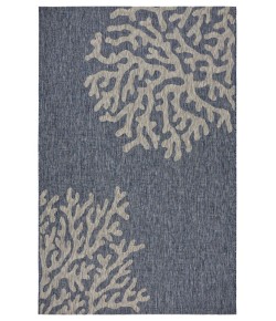 Celeste CAP-AY Navy Area Rug 5 ft. X 7 ft. Rectangle