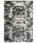 LR Home INFINITY 81309 White/ Black 5'2"X7'2 Rect. Rug