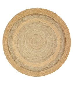 LR Home Brynn NAT-AS Natural Area Rug 6 ft. Round