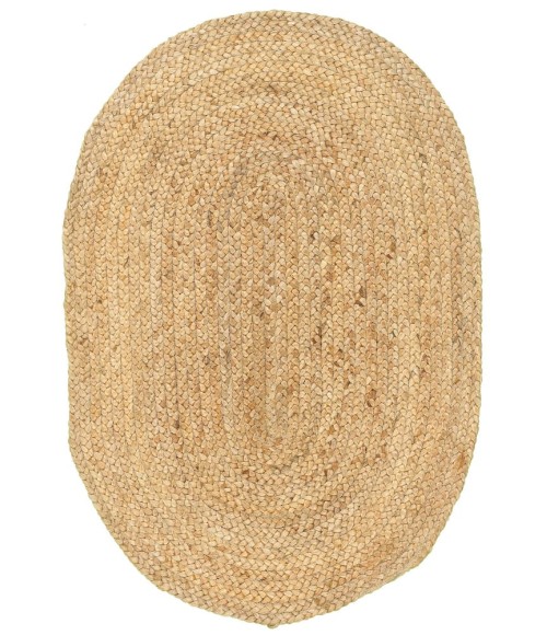 LR Home NATURAL FIBER 50135 Natural 2'0" X 2'3" Oval Rugs Town LR Home NATURAL FIBER 50135 Natural 2'0" X 2'3" Oval Rug