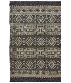 Sylvestra SUN-AX Black Area Rug 5 ft. X 8 ft. Rectangle