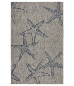 Celeste CAP-AZ Gray Area Rug 7 ft. 9 X 9 ft. 5 Rectangle