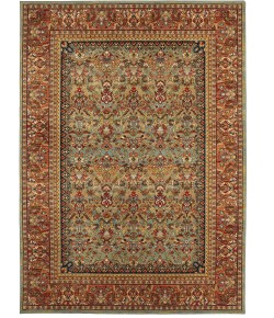 Karastan Spice Market Blue 90662 2 ft. 6 in. X 10 ft. Rectangle Rug
