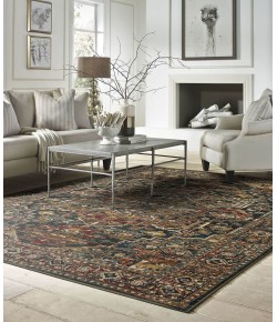 Karastan Spice Market Spc Alcantara Saphire Area Rug 12 ft. X 15 ft. Rectangle