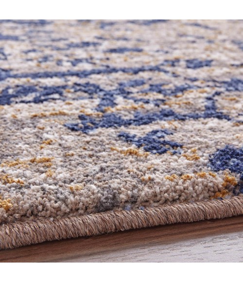 COSMOPOLITAN RUG Karastan Rugs Cosmopolitan Nirvana Indigo by Virginia Langley