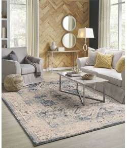 Karastan Cosmopolitan Santee Indigo Rug 2 ft. 4 X 7 ft. 10 Rectangle