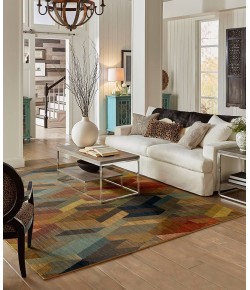Karastan Elements Int Ignite Multi Rug 2 ft. X 3 ft. Rectangle