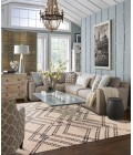 COSMOPOLITAN RUG Karastan Cosmopolitan French Affair Ink Blue by Patina Vie Rug