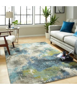 Karastan Elements Suffuse Multi Rug 5 ft. 3 X 7 ft. 10 Rectangle