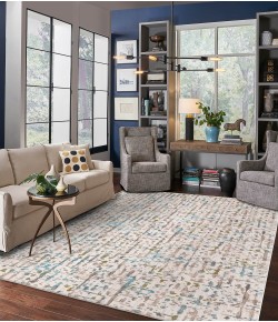 Karastan Expressions By Scott Living Wellspring Oyster Rug 1 ft. 6 X 1 ft. 6 Rectangle