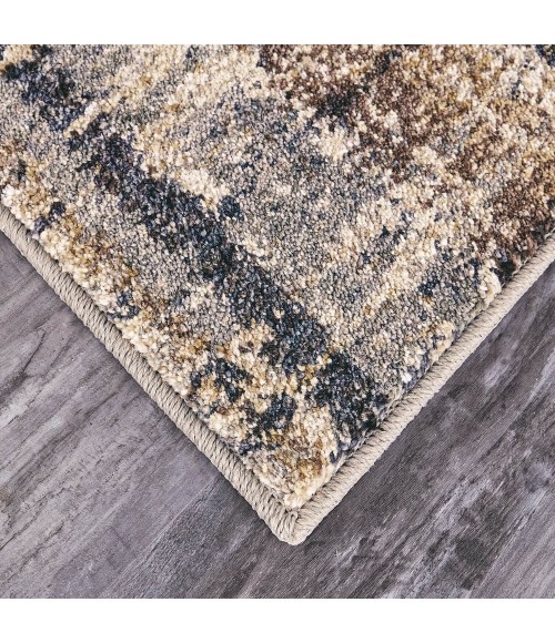 Karastan Rugs Expressions Kaleidoscopic Denim by Scott Living