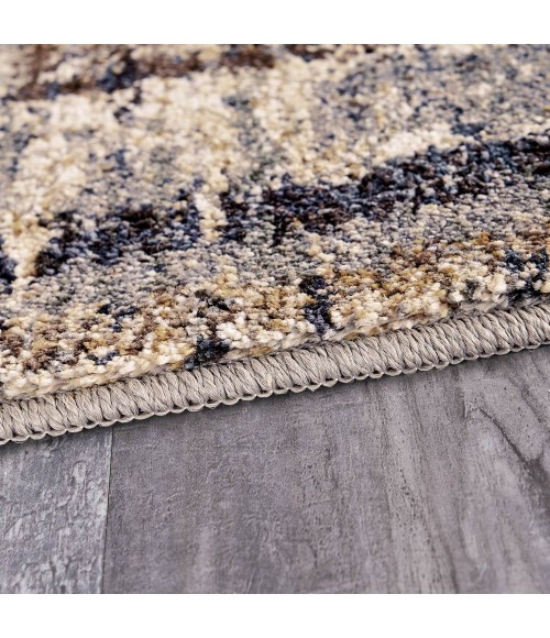 Karastan Rugs Expressions Kaleidoscopic Denim by Scott Living