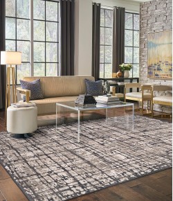Karastan Expressions By Scott Living Elan Oyster Rug 1 ft. 6 X 1 ft. 6 Rectangle