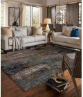 Karastan Rugs Enigma Tranquil Ink Blue