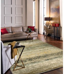 Karastan Artisan By Scott Living Diffuse Bronze Area Rug 1 ft. 6 X 1 ft. 6 Rectangle