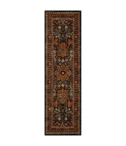 Karastan Bobby Berk By Karastan (Series 1) Amara Sapphire Area Rug 2 ft. 4 in. X 7 ft. 10 in. Runner