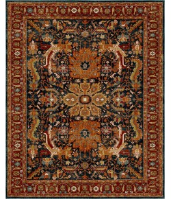 Karastan Bobby Berk (Series 1) Amara Sapphire Rug 5 ft. 3 in. X 7 ft. 10 in. Rectangle