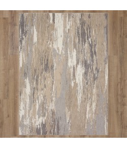 Karastan Rendition by Stacy Garcia Home Ivory/White 92426 2 ft. 6 in. X 10 ft. Rectangle Rug