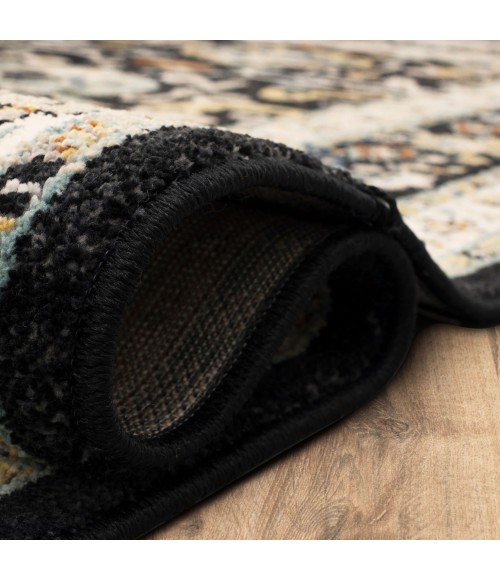 Karastan Rugs Zephyr Amphora Black