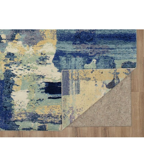Karastan Depiction by Stacy Garcia Blue RG144 8 ft. X 10 ft. Rectangle Rug