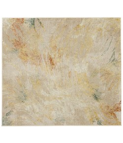 Karastan Memento Artifact Beige Area Rug 2 ft. 5 in. X 7 ft. 5 in. Runner