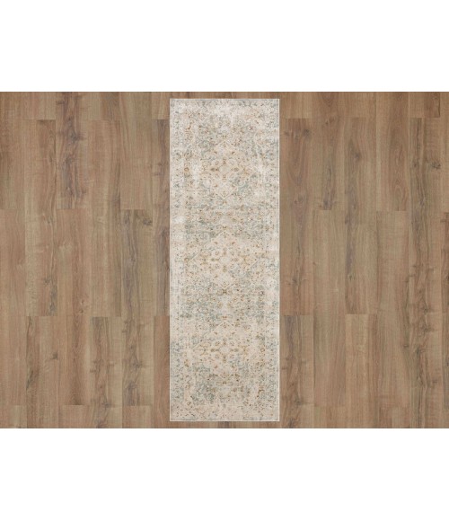 Windermere Blue Rug R1261 2 ft. 6 in. X 10 ft. Rectangle - Rugs Town Karastan Windermere Blue R1261 2 ft. 6 in. X 10 ft. Rectangle Rug