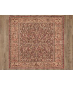 Karastan Zula Red R1223 5 ft. X 8 ft. Rectangle Rug