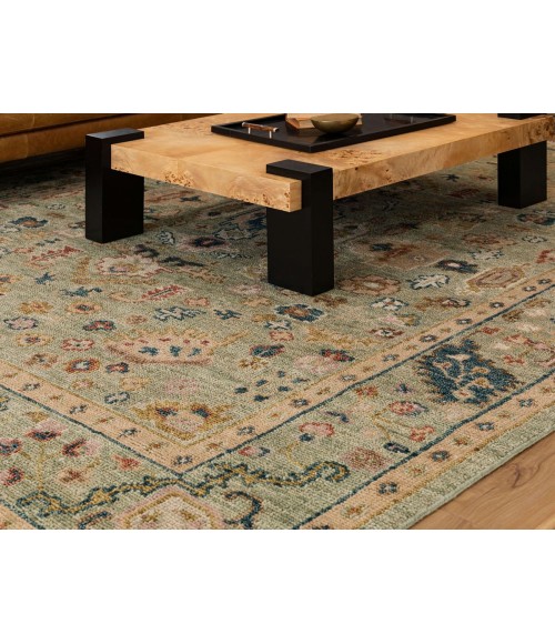 Balboa Green Rug R1193 8 ft. X 10 ft. Rectangle - Rugs Town Karastan Balboa Green R1193 8 ft. X 10 ft. Rectangle Rug