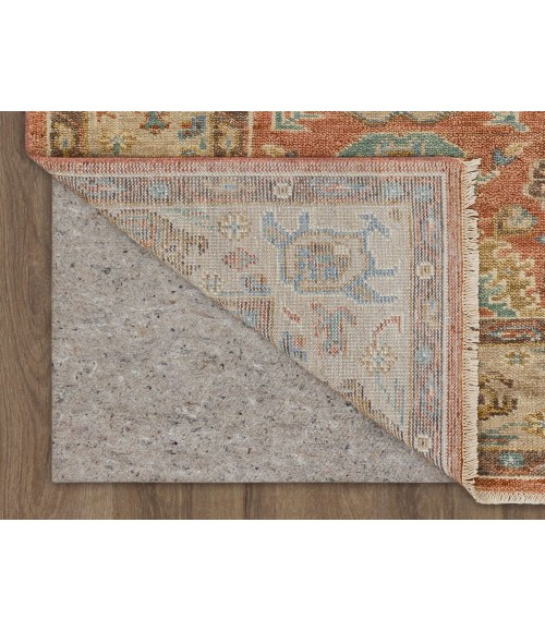 Karastan Balboa Orange R1193 6 ft. X 9 ft. Rectangle Rug