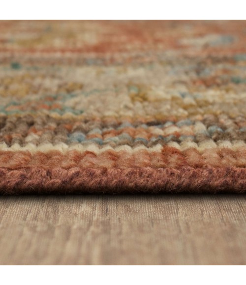 Karastan Balboa Orange R1193 6 ft. X 9 ft. Rectangle Rug