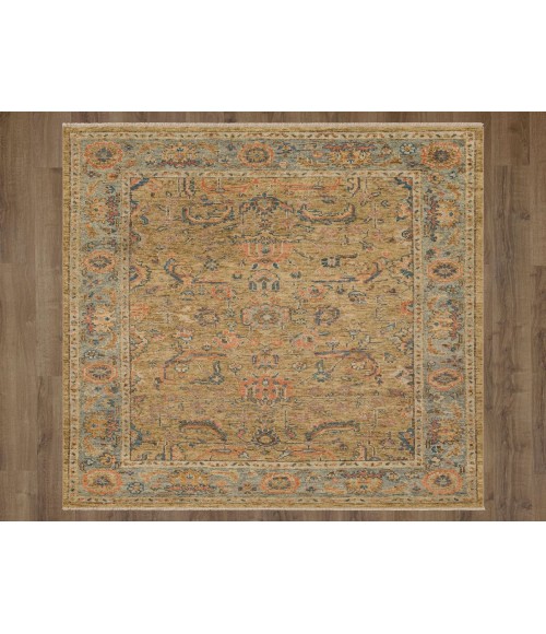 Karastan Balboa Yellow/Gold R1193 9 ft. X 12 ft. Rectangle Rug