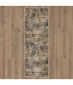 Karastan Echo Belino Beige Rug 2 ft. 7 in. X 7 ft. 3 in. Runner