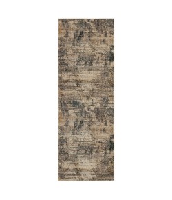 Karastan Echo Belino Beige Rug 2 ft. 7 in. X 7 ft. 3 in. Runner