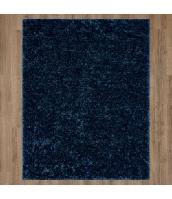 Karastan Billow Shag Blue Rug 7 ft. 10 in. X 10 ft. Rectangle