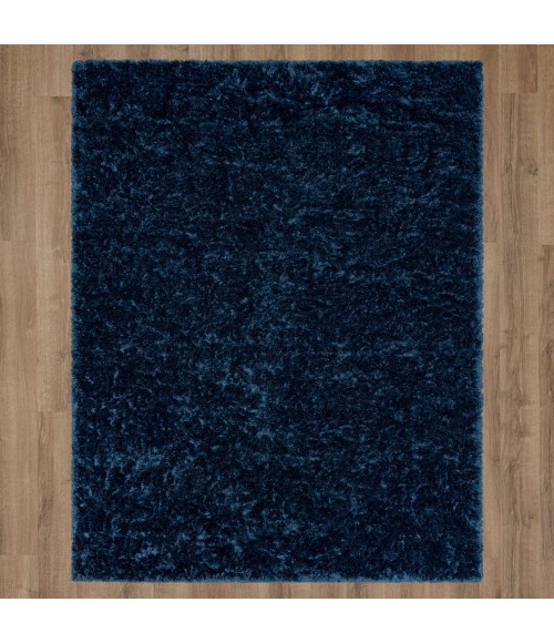 Karastan Billow Shag Blue 7' 10" x 10' Area Rug