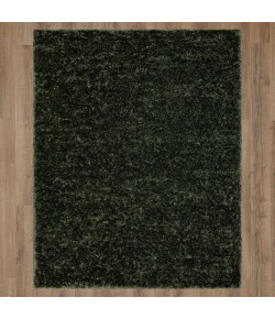 Karastan Billow Shag Olive Rug 7 ft. 10 in. X 10 ft. Rectangle