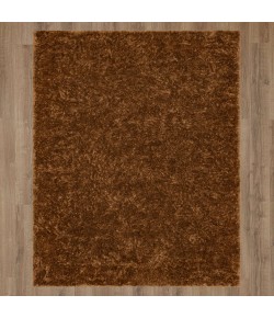 Karastan Billow Shag Billow Shag Rust Area Rug 7 ft. 10 in. X 10 ft. Rectangle