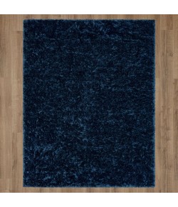 Karastan Billow Shag Blue Rug 6 ft. 6 in. X 9 ft. Rectangle