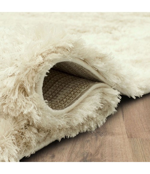 Karastan Billow Shag Ivory 5' 3" x 8' Area Rug