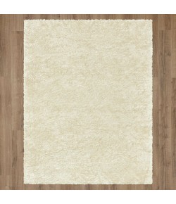 Karastan Billow Shag Billow Shag Ivory Area Rug 6 ft. 6 in. X 9 ft. Rectangle