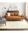 Karastan Billow Shag Ivory 6' 6" x 9' Area Rug
